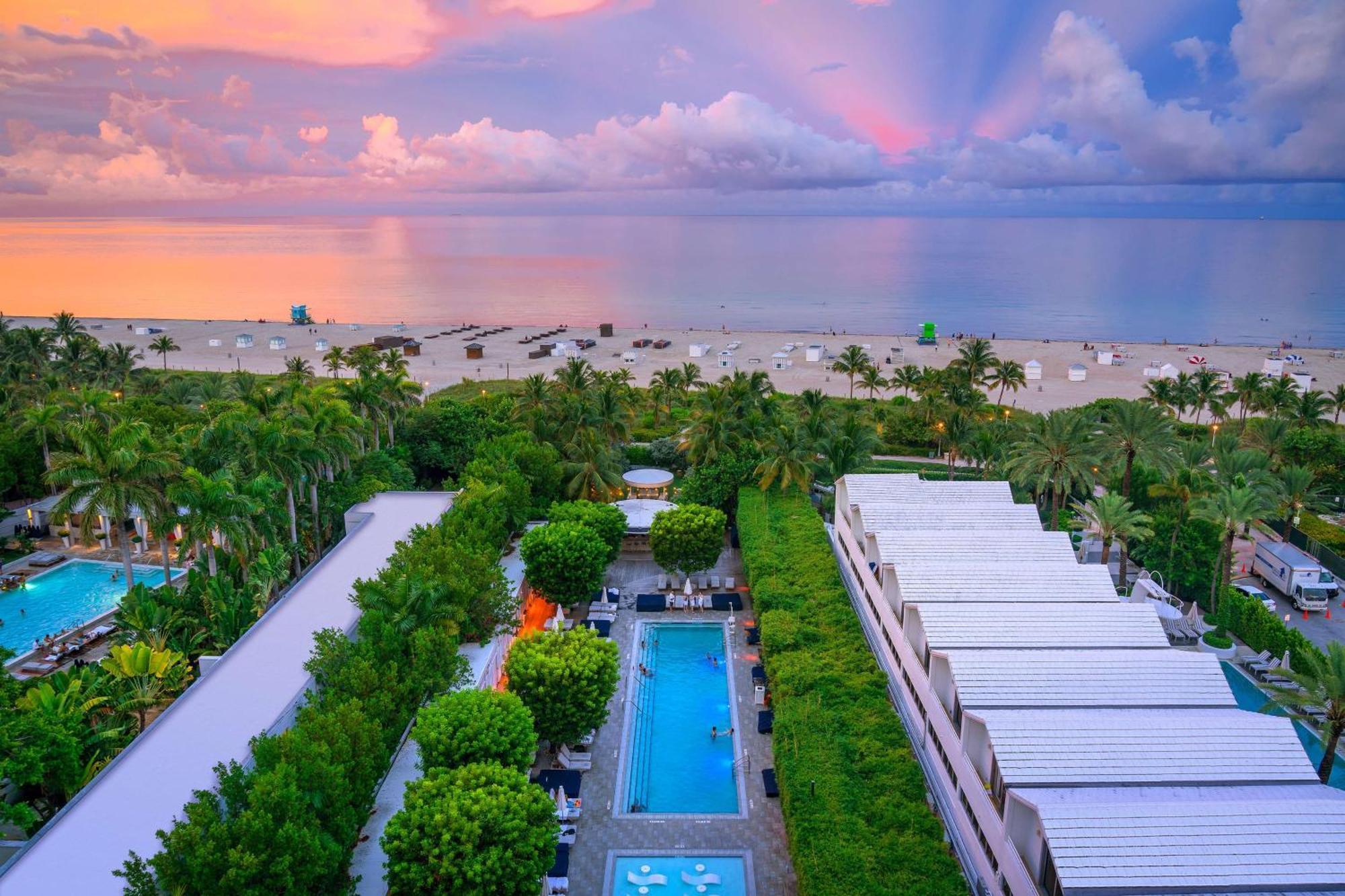 Nautilus Sonesta Miami Beach Esterno foto Aerial view of the hotel