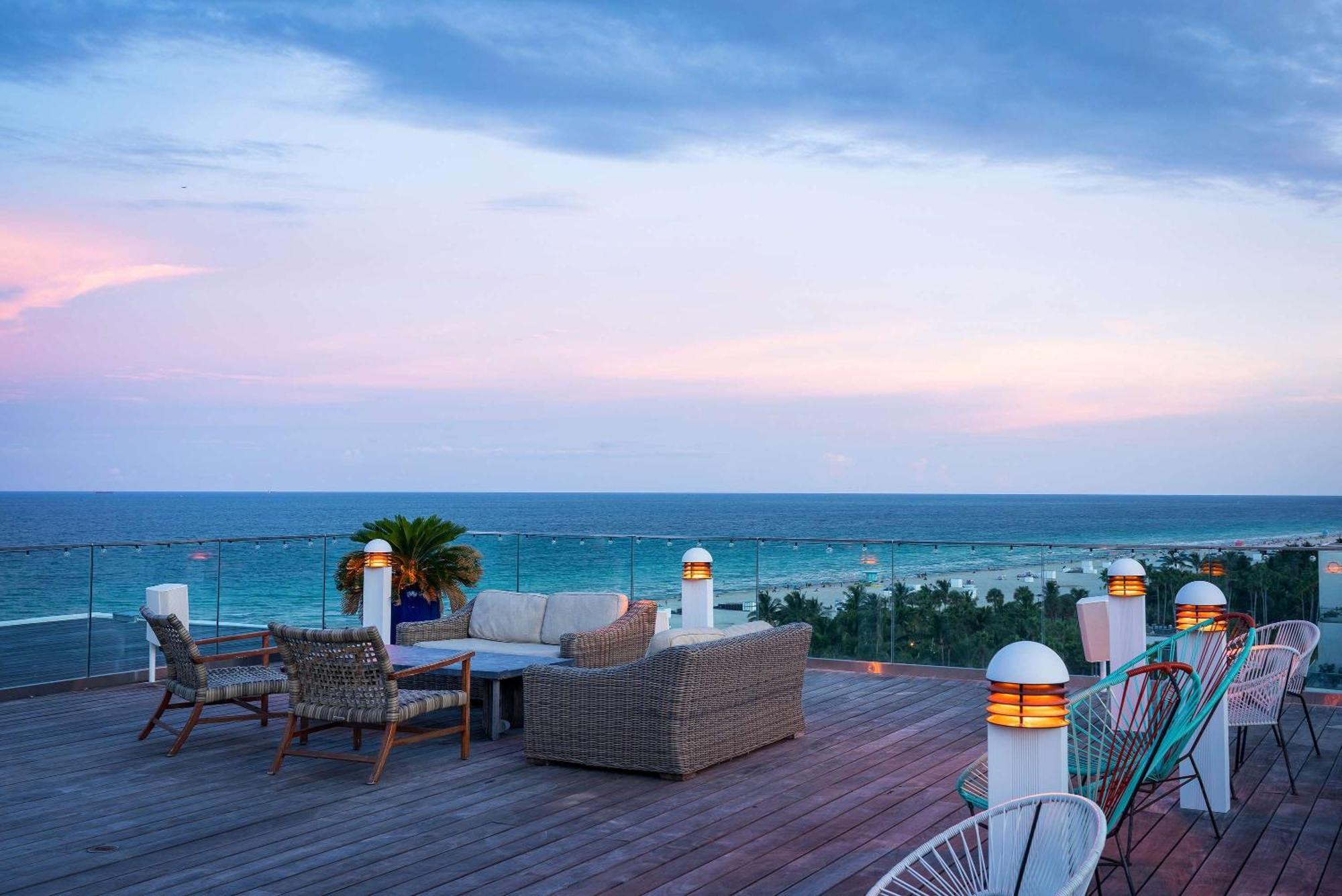 Nautilus Sonesta Miami Beach Esterno foto View from the rooftop